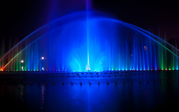 音乐喷泉工程LED