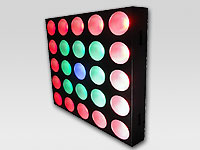 LED矩阵灯 点阵灯 25x9W RGB LED矩阵灯 点阵灯 25x9W RGB