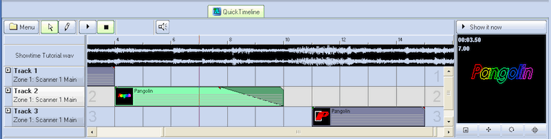 QuickTimeline tool